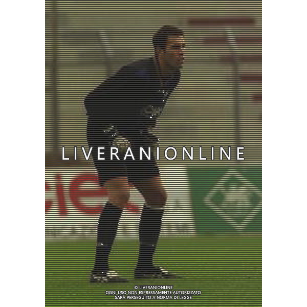 26-11-2000 AREZZO-CAMPIONATO DI CALCIO SERIE C1 AREZZO- COMO 2-1 NELLA FOTO EMANUELE CONCETTI AG ALDO LIVERANI SAS