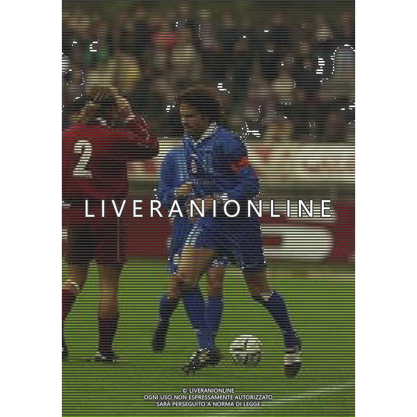 26-11-2000 AREZZO-CAMPIONATO DI CALCIO SERIE C1 AREZZO- COMO 2-1 NELLA FOTO EUPREMIO CARRUEZZO AG ALDO LIVERANI SAS
