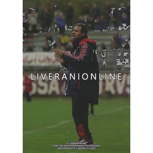 26-11-2000 AREZZO-CAMPIONATO DI CALCIO SERIE C1 AREZZO- COMO 2-1 NELLA FOTO ANTONIO CABRINI ALLENATORE AREZZO CALCIO AG ALDO LIVERANI SAS