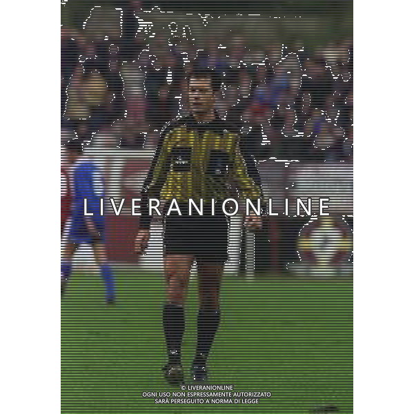 26-11-2000 AREZZO-CAMPIONATO DI CALCIO SERIE C1 AREZZO- COMO 2-1 NELLA FOTO ARBITRO ANTONIO DATTILO AG ALDO LIVERANI SAS