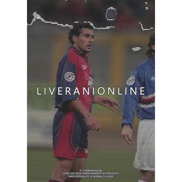 12-01-1997 GENOVA CAMPIONATO DI CALCIO SERIE A SAMPDORIA-CAGLIARI 4-1 NELLA FOTO GIAN BATTISTA SCUGUGIA AG ALDO LIVERANI SAS