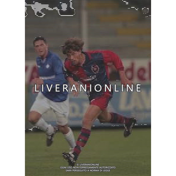 12-01-1997 GENOVA CAMPIONATO DI CALCIO SERIE A SAMPDORIA-CAGLIARI 4-1 NELLA FOTO STEFANO BETTARINI AG ALDO LIVERANI SAS