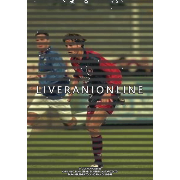 12-01-1997 GENOVA CAMPIONATO DI CALCIO SERIE A SAMPDORIA-CAGLIARI 4-1 NELLA FOTO STEFANO BETTARINI AG ALDO LIVERANI SAS