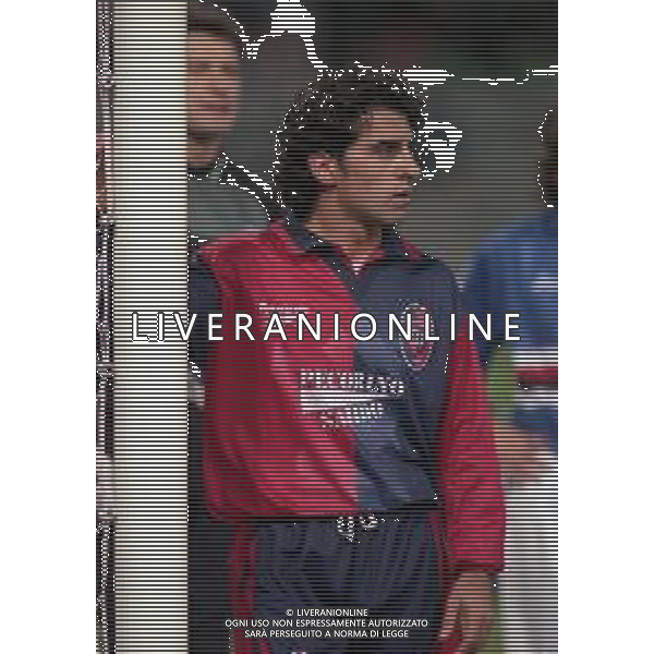12-01-1997 GENOVA CAMPIONATO DI CALCIO SERIE A SAMPDORIA-CAGLIARI 4-1 NELLA FOTO MARCO SANNA AG ALDO LIVERANI SAS
