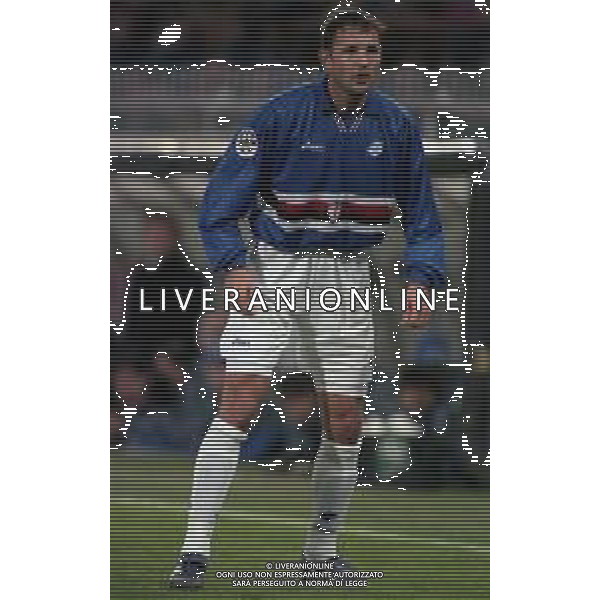 12-01-1997 GENOVA CAMPIONATO DI CALCIO SERIE A SAMPDORIA-CAGLIARI 4-1 NELLA FOTO SINISA MIHAJLOVIC AG ALDO LIVERANI SAS