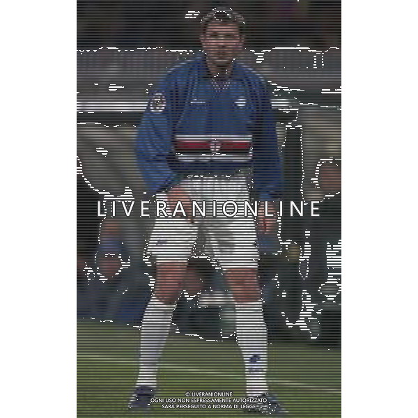 12-01-1997 GENOVA CAMPIONATO DI CALCIO SERIE A SAMPDORIA-CAGLIARI 4-1 NELLA FOTO SINISA MIHAJLOVIC AG ALDO LIVERANI SAS