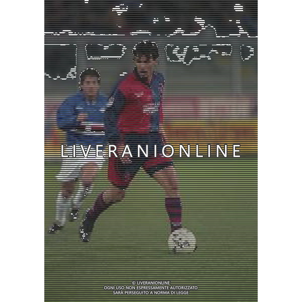 12-01-1997 GENOVA CAMPIONATO DI CALCIO SERIE A SAMPDORIA-CAGLIARI 4-1 NELLA FOTO SANDRO TOVALIERI AG ALDO LIVERANI SAS