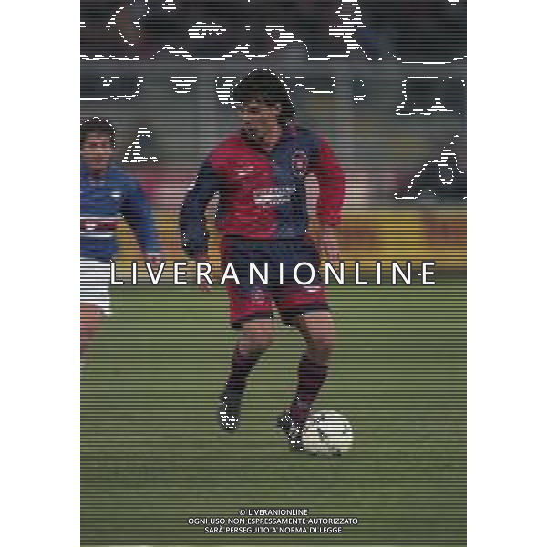 12-01-1997 GENOVA CAMPIONATO DI CALCIO SERIE A SAMPDORIA-CAGLIARI 4-1 NELLA FOTO SANDRO TOVALIERI AG ALDO LIVERANI SAS