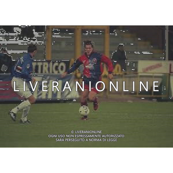 12-01-1997 GENOVA CAMPIONATO DI CALCIO SERIE A SAMPDORIA-CAGLIARI 4-1 NELLA FOTO MAURO BRESSAN AG ALDO LIVERANI SAS