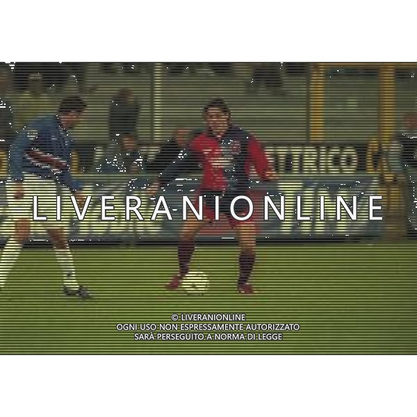 12-01-1997 GENOVA CAMPIONATO DI CALCIO SERIE A SAMPDORIA-CAGLIARI 4-1 NELLA FOTO MAURO BRESSAN AG ALDO LIVERANI SAS
