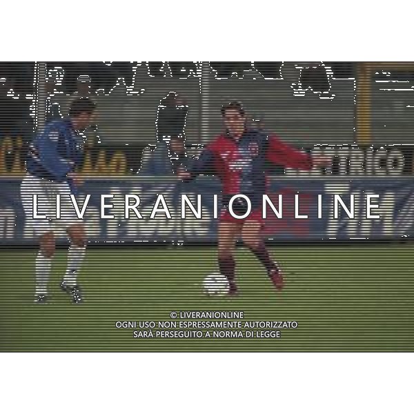 12-01-1997 GENOVA CAMPIONATO DI CALCIO SERIE A SAMPDORIA-CAGLIARI 4-1 NELLA FOTO MAURO BRESSAN AG ALDO LIVERANI SAS