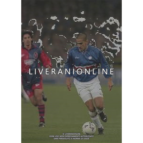 12-01-1997 GENOVA CAMPIONATO DI CALCIO SERIE A SAMPDORIA-CAGLIARI 4-1 NELLA FOTO JUAN SEBASTIAN VERON AG ALDO LIVERANI SAS