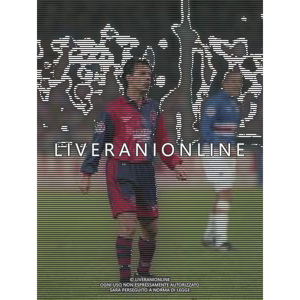 12-01-1997 GENOVA CAMPIONATO DI CALCIO SERIE A SAMPDORIA-CAGLIARI 4-1 NELLA FOTO SANDRO TOVALIERI AG ALDO LIVERANI SAS