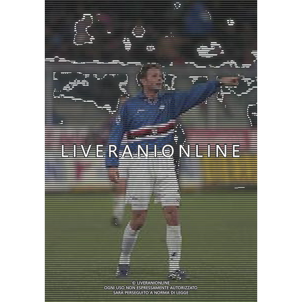 12-01-1997 GENOVA CAMPIONATO DI CALCIO SERIE A SAMPDORIA-CAGLIARI 4-1 NELLA FOTO SINISA MIHAJLOVIC AG ALDO LIVERANI SAS
