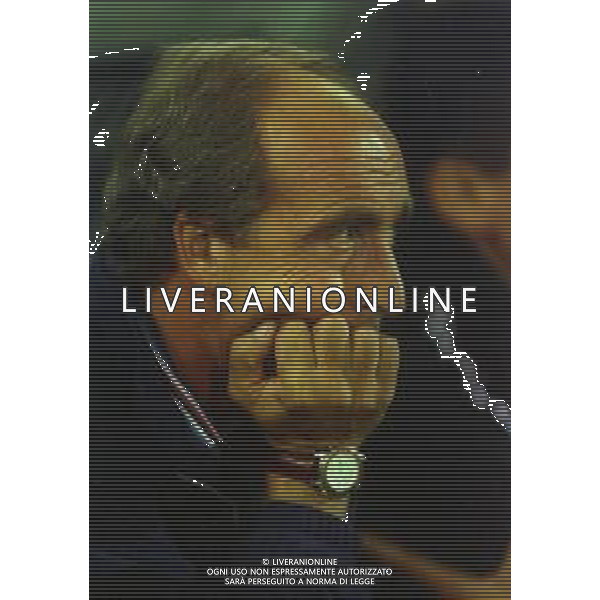 12-10-1999 GENOVA COPPA ITALIA SAMPDORIA-BOLOGNA NELLA FOTO GIAN PIERO VENTURA ALLENATORE SAMPDORIA AG ALDO LIVERANI SAS