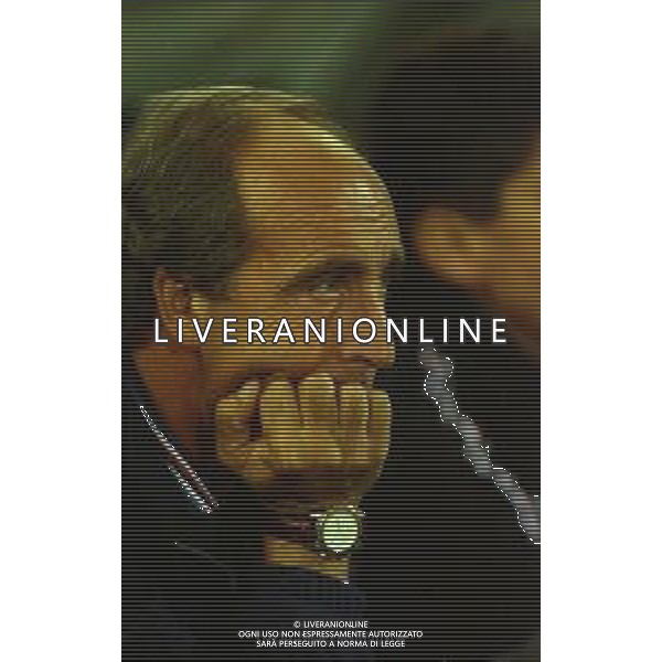 12-10-1999 GENOVA COPPA ITALIA SAMPDORIA-BOLOGNA NELLA FOTO GIAN PIERO VENTURA ALLENATORE SAMPDORIA AG ALDO LIVERANI SAS