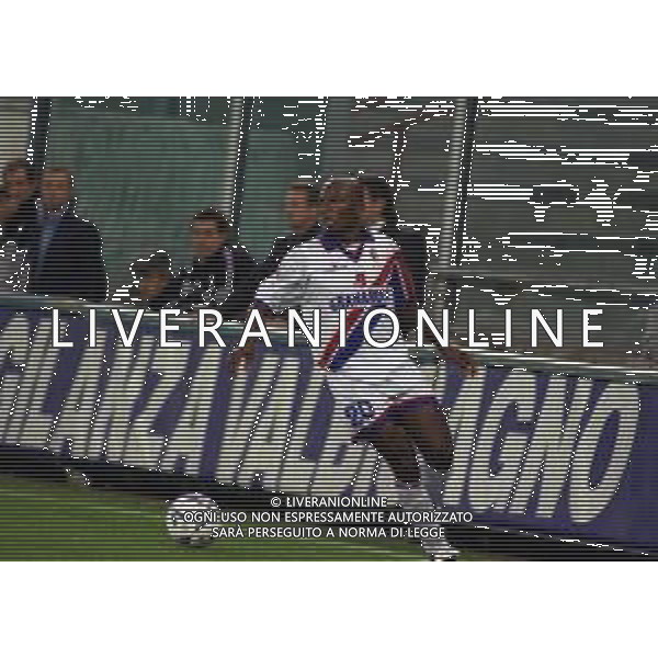 12-10-1999 GENOVA COPPA ITALIA SAMPDORIA-BOLOGNA NELLA FOTO PIERRE WOME AG ALDO LIVERANI SAS