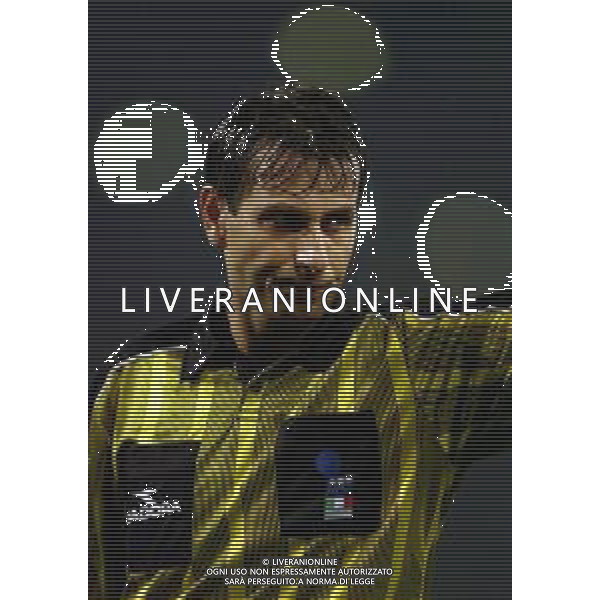 12-10-1999 GENOVA COPPA ITALIA SAMPDORIA-BOLOGNA NELLA FOTO ARBITRO GIANLUCA PAPARESTA AG ALDO LIVERANI SAS