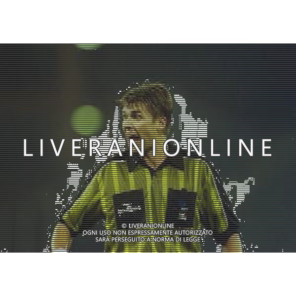 12-10-1999 GENOVA COPPA ITALIA SAMPDORIA-BOLOGNA NELLA FOTO L\'ARBITRO ROBERTO ROSETTI AG ALDO LIVERANI SAS