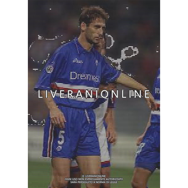 12-10-1999 GENOVA COPPA ITALIA SAMPDORIA-BOLOGNA NELLA FOTO MARCELLO CASTELLINI AG ALDO LIVERANI SAS