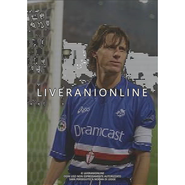 12-10-1999 GENOVA COPPA ITALIA SAMPDORIA-BOLOGNA NELLA FOTO FRANCESCO PALMIERI AG ALDO LIVERANI SAS
