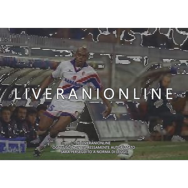 12-10-1999 GENOVA COPPA ITALIA SAMPDORIA-BOLOGNA NELLA FOTO LUCIANO AG ALDO LIVERANI SAS