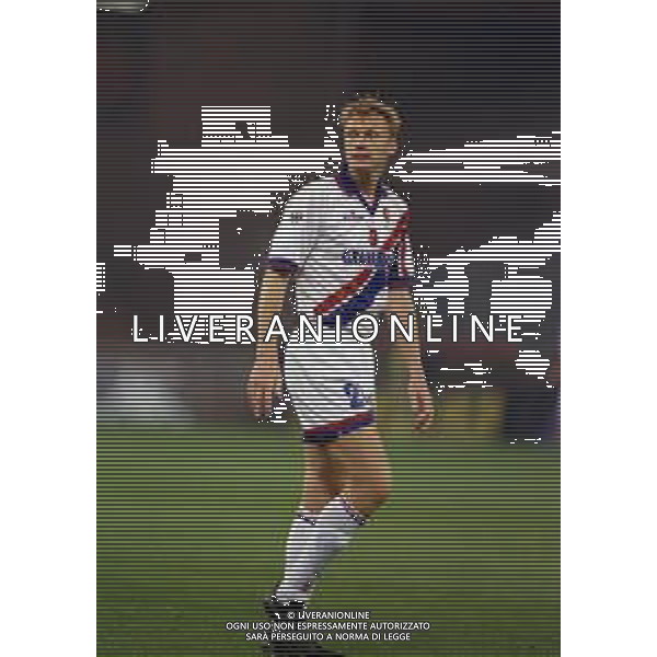 12-10-1999 GENOVA COPPA ITALIA SAMPDORIA-BOLOGNA NELLA FOTO KENNETH ANDERSSON AG ALDO LIVERANI SAS