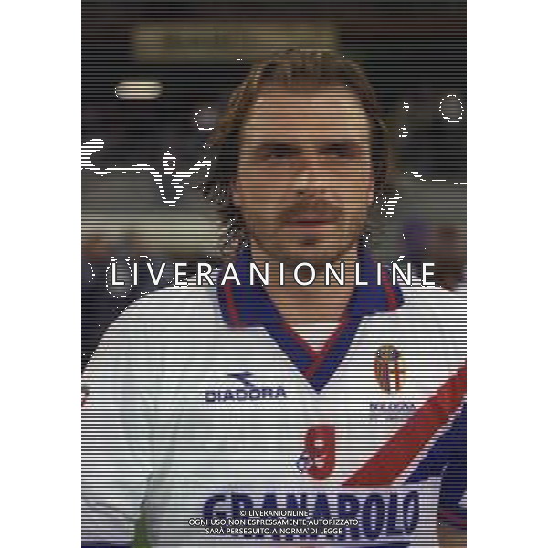 12-10-1999 GENOVA COPPA ITALIA SAMPDORIA-BOLOGNA NELLA FOTO GIOVANNI PIACENTINI AG ALDO LIVERANI SAS