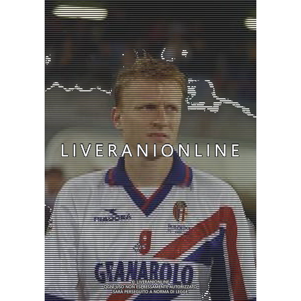 12-10-1999 GENOVA COPPA ITALIA SAMPDORIA-BOLOGNA NELLA FOTO KENNETH ANDERSSON AG ALDO LIVERANI SAS