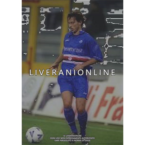 12-10-1999 GENOVA COPPA ITALIA SAMPDORIA-BOLOGNA NELLA FOTO ALESSANDRO GRANDONI AG ALDO LIVERANI SAS