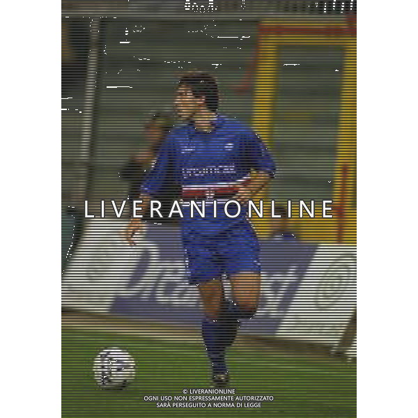 12-10-1999 GENOVA COPPA ITALIA SAMPDORIA-BOLOGNA NELLA FOTO ALESSANDRO GRANDONI AG ALDO LIVERANI SAS