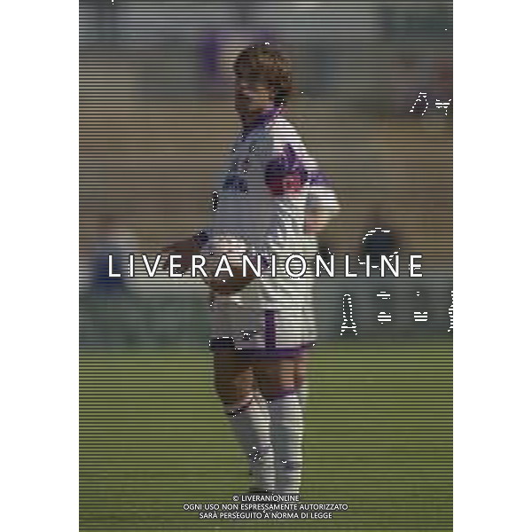 13-04-1997 PIACENZA CAMPIONATO DI CALCIO SERIE A PIACENZA-FIORENTINA 1-1 NELLA FOTO GABRIEL BATISTUTA AG ALDO LIVERANI SAS