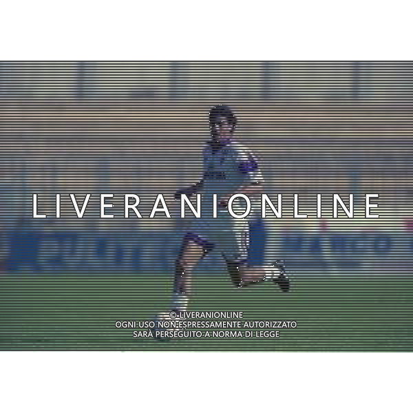 13-04-1997 PIACENZA CAMPIONATO DI CALCIO SERIE A PIACENZA-FIORENTINA 1-1 NELLA FOTO MANUEL RUI COSTA AG ALDO LIVERANI SAS
