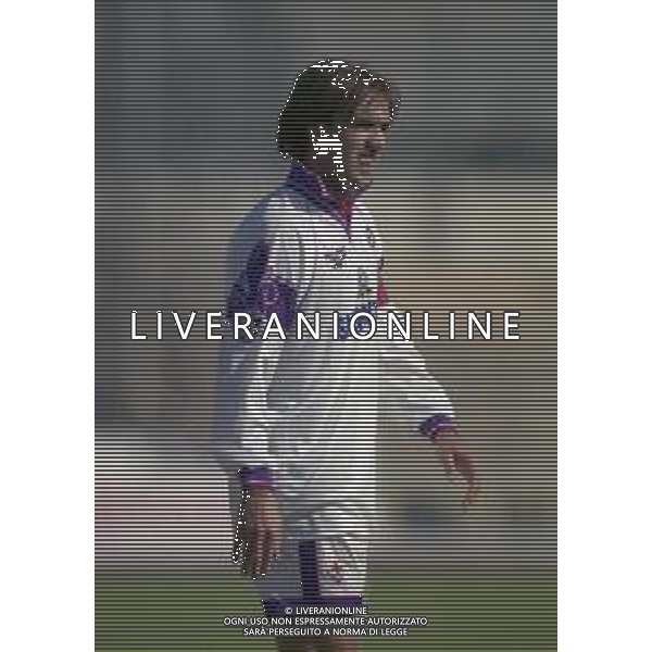 13-04-1997 PIACENZA CAMPIONATO DI CALCIO SERIE A PIACENZA-FIORENTINA 1-1 NELLA FOTO GABRIEL BATISTUTA AG ALDO LIVERANI SAS