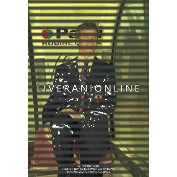 13-04-1997 PIACENZA CAMPIONATO DI CALCIO SERIE A PIACENZA-FIORENTINA 1-1 NELLA FOTO CLAUDIO RANIERI ALLENATORE FIORENTINA AG ALDO LIVERANI SAS