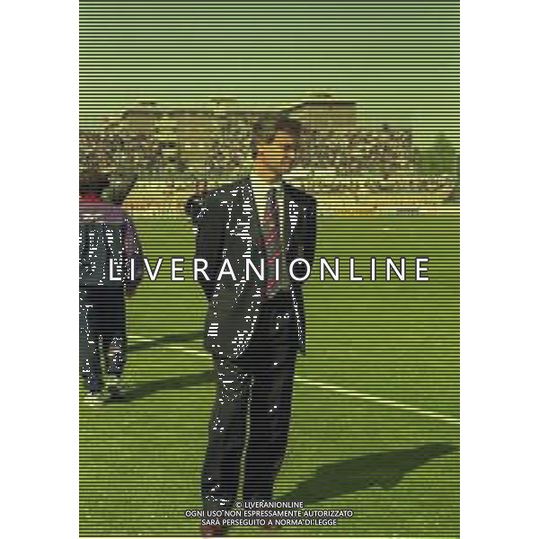 13-04-1997 PIACENZA CAMPIONATO DI CALCIO SERIE A PIACENZA-FIORENTINA 1-1 NELLA FOTO CLAUDIO RANIERI ALLENATORE FIORENTINA AG ALDO LIVERANI SAS