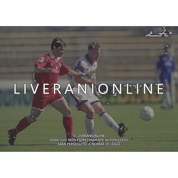 13-04-1997 PIACENZA CAMPIONATO DI CALCIO SERIE A PIACENZA-FIORENTINA 1-1 NELLA FOTO SCHWARZ Stefan AG ALDO LIVERANI SAS