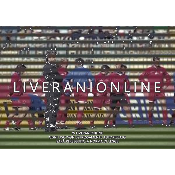 13-04-1997 PIACENZA CAMPIONATO DI CALCIO SERIE A PIACENZA-FIORENTINA 1-1 NELLA FOTO BORTOLO MUTTI ALLENATORE PIACENZA CALCIO AG ALDO LIVERANI SAS