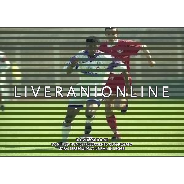 13-04-1997 PIACENZA CAMPIONATO DI CALCIO SERIE A PIACENZA-FIORENTINA 1-1 NELLA FOTO LUIS OLIVEIRA AG ALDO LIVERANI SAS