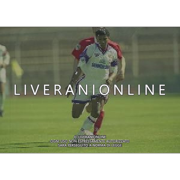 13-04-1997 PIACENZA CAMPIONATO DI CALCIO SERIE A PIACENZA-FIORENTINA 1-1 NELLA FOTO LUIS OLIVEIRA AG ALDO LIVERANI SAS