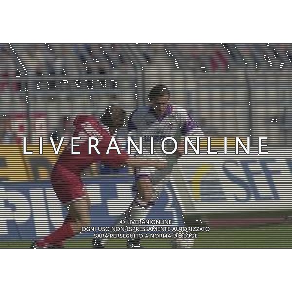 13-04-1997 PIACENZA CAMPIONATO DI CALCIO SERIE A PIACENZA-FIORENTINA 1-1 NELLA FOTO KANTCHELSKIS Andrei AG ALDO LIVERANI SAS