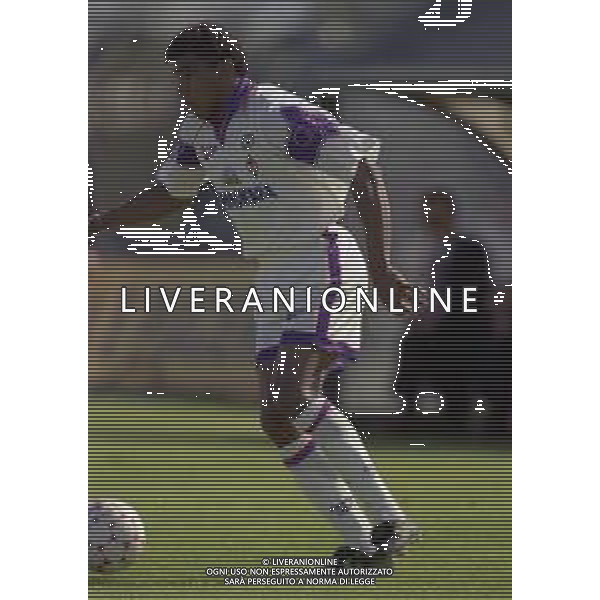 13-04-1997 PIACENZA CAMPIONATO DI CALCIO SERIE A PIACENZA-FIORENTINA 1-1 NELLA FOTO LUIS OLIVEIRA AG ALDO LIVERANI SAS