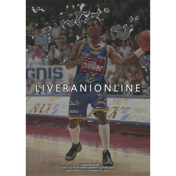 16-09-1999 VARESE CAMPIONATO DI BASKET SERIE A1 VARESE ROOSTER-MULLER VERONA NELLA FOTO PAGE AG ALDO LIVERANI SAS