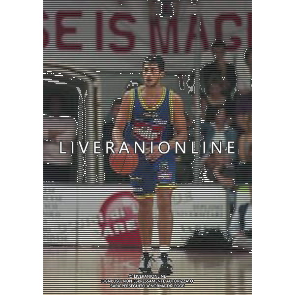 16-09-1999 VARESE CAMPIONATO DI BASKET SERIE A1 VARESE ROOSTER-MULLER VERONA NELLA FOTO ROMBALDONI RODOLFO AG ALDO LIVERANI SAS