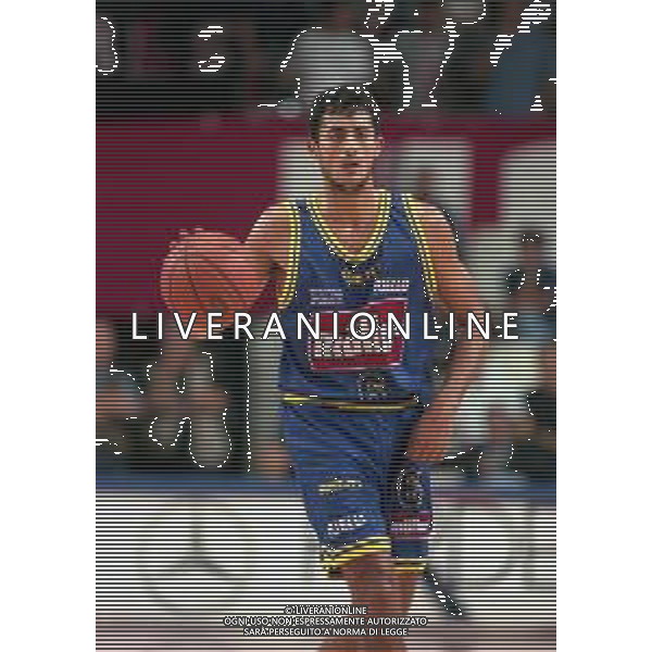 16-09-1999 VARESE CAMPIONATO DI BASKET SERIE A1 VARESE ROOSTER-MULLER VERONA NELLA FOTO ROMBALDONI RODOLFO AG ALDO LIVERANI SAS