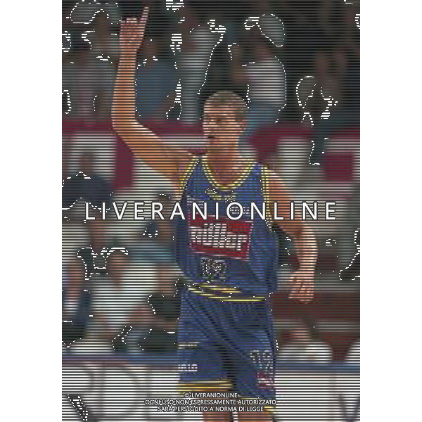 16-09-1999 VARESE CAMPIONATO DI BASKET SERIE A1 VARESE ROOSTER-MULLER VERONA NELLA FOTO NOBILE MATTEO AG ALDO LIVERANI SAS