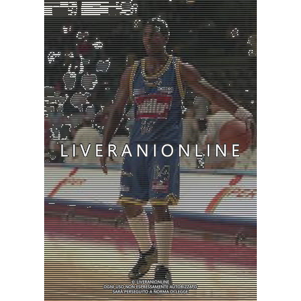 16-09-1999 VARESE CAMPIONATO DI BASKET SERIE A1 VARESE ROOSTER-MULLER VERONA NELLA FOTO PAGE AG ALDO LIVERANI SAS