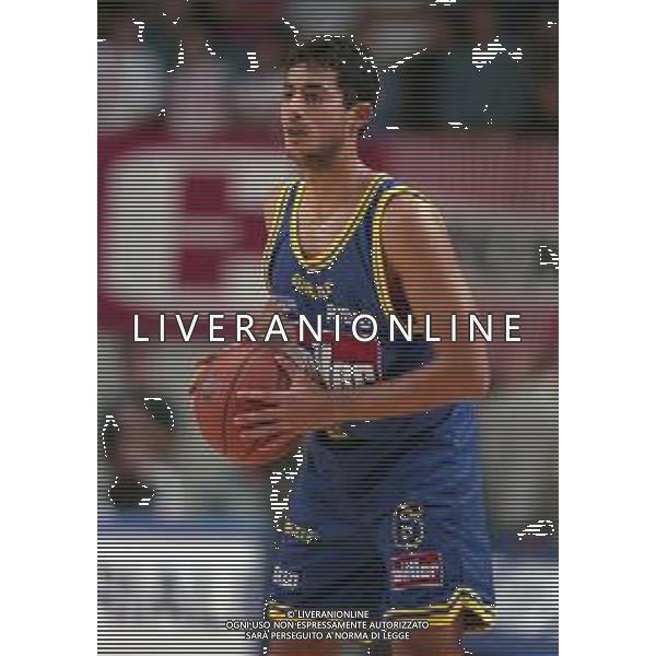 16-09-1999 VARESE CAMPIONATO DI BASKET SERIE A1 VARESE ROOSTER-MULLER VERONA NELLA FOTO ROMBALDONI RODOLFO AG ALDO LIVERANI SAS