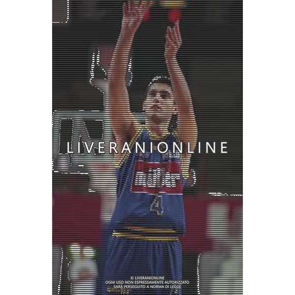 16-09-1999 VARESE CAMPIONATO DI BASKET SERIE A1 VARESE ROOSTER-MULLER VERONA NELLA FOTO TISATO DAVIDE AG ALDO LIVERANI SAS