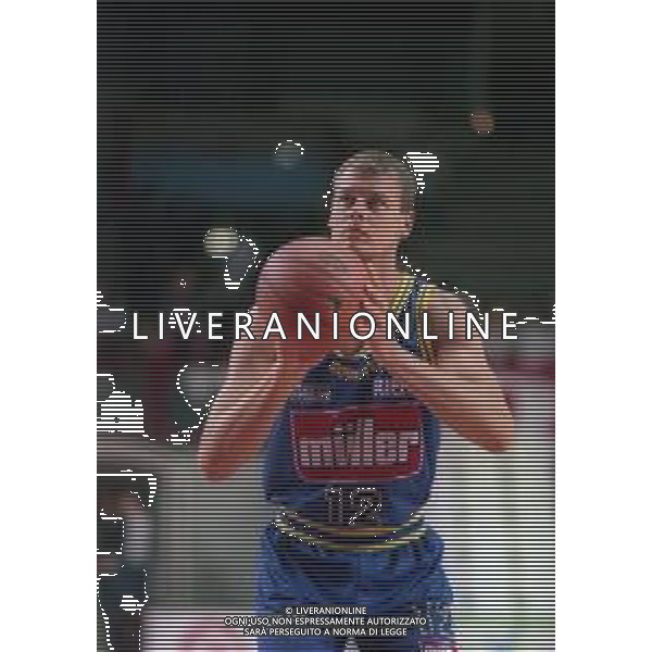 16-09-1999 VARESE CAMPIONATO DI BASKET SERIE A1 VARESE ROOSTER-MULLER VERONA NELLA FOTO NOBILE MATTEO AG ALDO LIVERANI SAS